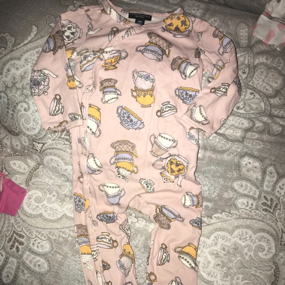 1 piece pajama, soft and light weight.